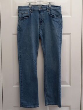 Tecovas Mens Slim Denim Jeans 34x30 (Actual 33.5x29.5) Stretch Western Cowboy